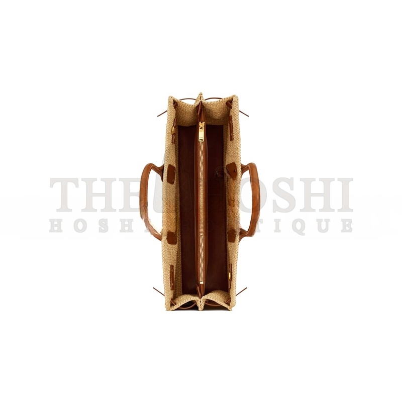 Y51 SAC DE JOUR S*pPLE IN RAFFIA AND LEATHER-MEDIUM 751499GAABN2080 (41*28*13cm) Master Quality